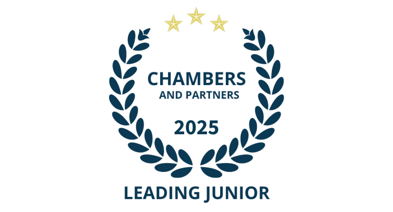 Chambers & Partners 2025 - Leading Junior