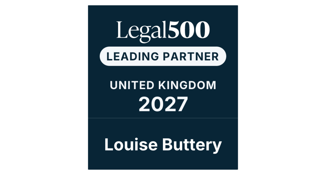 Louise Buttery - Leading Partner - Legal 500 UK 2027